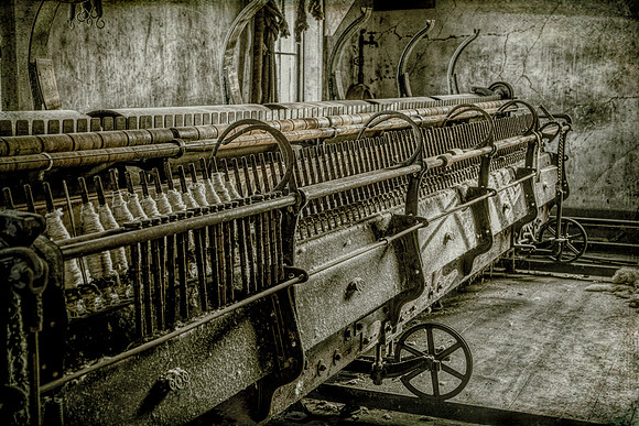Decaying Laurels Textile Machine