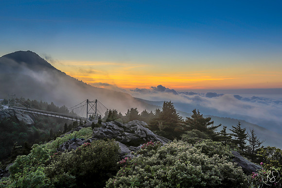 Grandfather Mountain at Sunrise