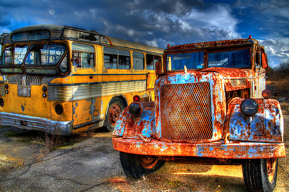 Old Truck & Bus