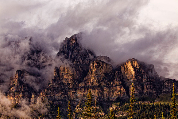 A brown cast on the Mountain