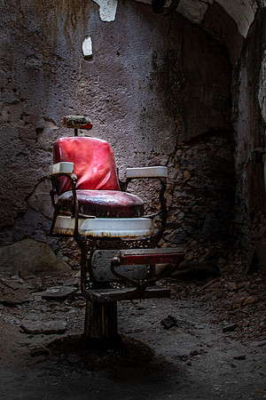 Prison Barber Chair
