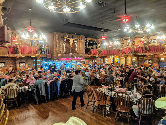 Inside the Big Texan
