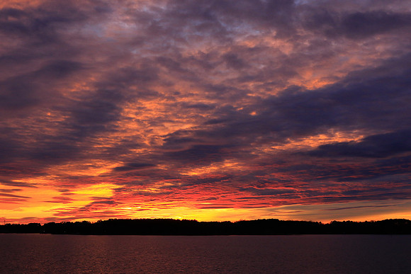 LAKE NORMAN SUNSET (1 of 1)