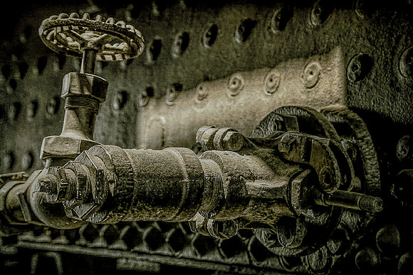 Valve on a Locamotive