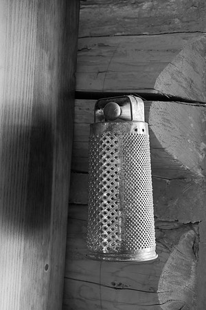 An old cheese grate