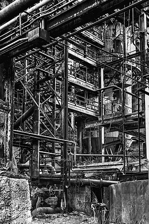 Inside Carrie Furnace