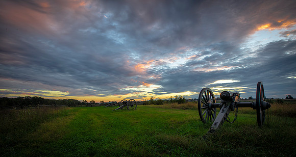 Gettysburg at Day Break