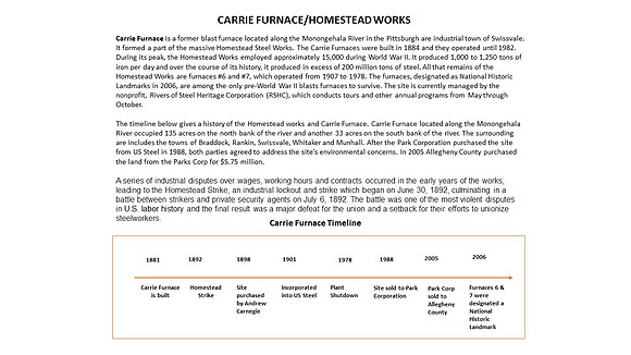 Carrie Furnace
