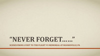 Never forget